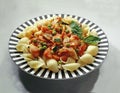 Italian pasta Conchiglioni Rigati Royalty Free Stock Photo